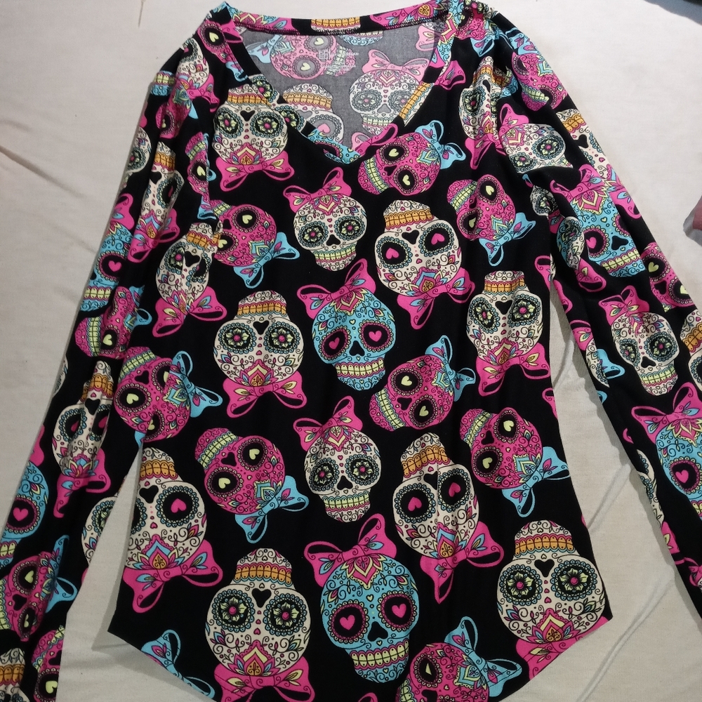 Sugar skull shirt